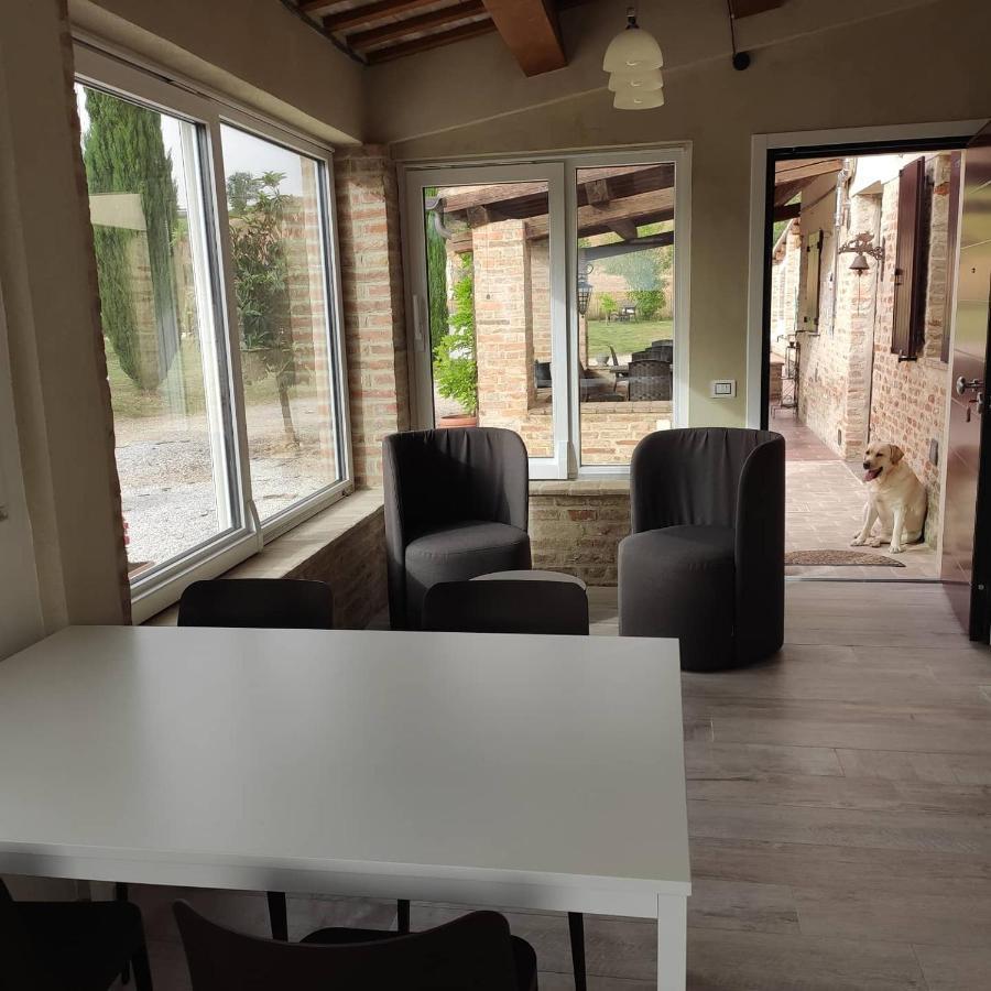 Casa Sorgente Bed & Breakfast San Costanzo Bagian luar foto