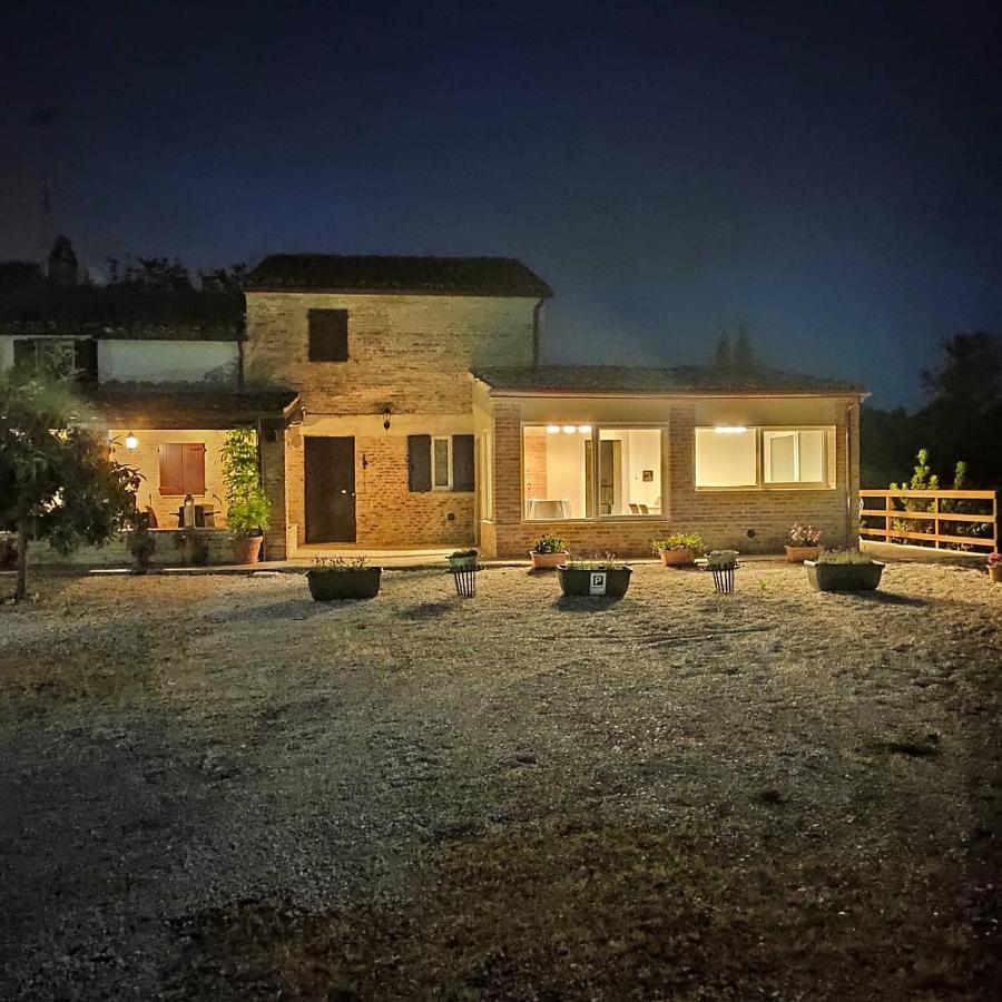 Casa Sorgente Bed & Breakfast San Costanzo Bagian luar foto